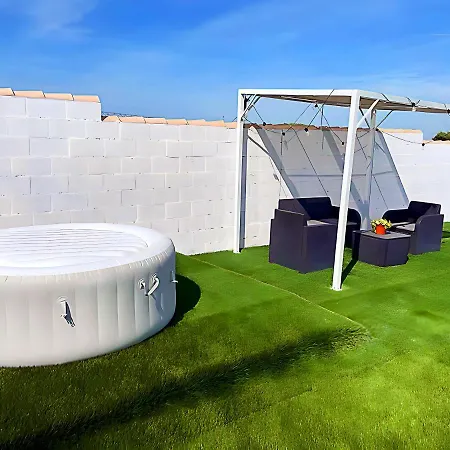 Bungalow Con Jacuzzi Para Familias Y Parejas Chiclana de la Frontera Exterior photo