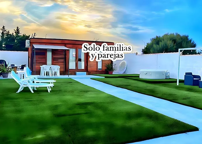 Bungalow Con Jacuzzi Para Familias Y Parejas
